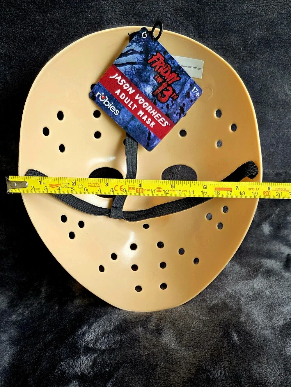 New Jason Voorhees Hockey Yellow Friday The 13th Mask cosplay Halloween costume - Picture 4 of 6